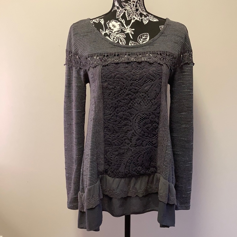 Meadow Rue Women’s Long Sleeve Top/Size:Small
